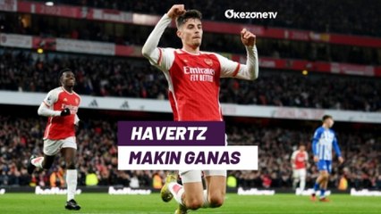 Bantu Arsenal Rebut Puncak Klasemen, Kai Havertz Makin Hobi Cetak Gol