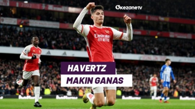 Bantu Arsenal Rebut Puncak Klasemen, Kai Havertz Makin Hobi Cetak Gol