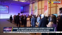 Several Japanese companies expressed interest in investing in PH, P14B worth of investment pledges secured