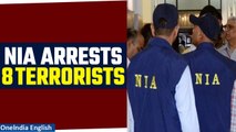 NIA raids 19 locations in 4 states, foils ISIS Ballari module, arrests 8 terrorists | Oneindia News