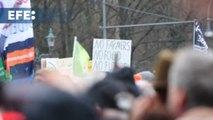 Agricultores protestan contra la retirada de subsidios al diésel agrícola en Berlín