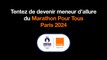 Devenez meneur d'allure pour le Marathon Pour Tous Paris 2024 - Orange