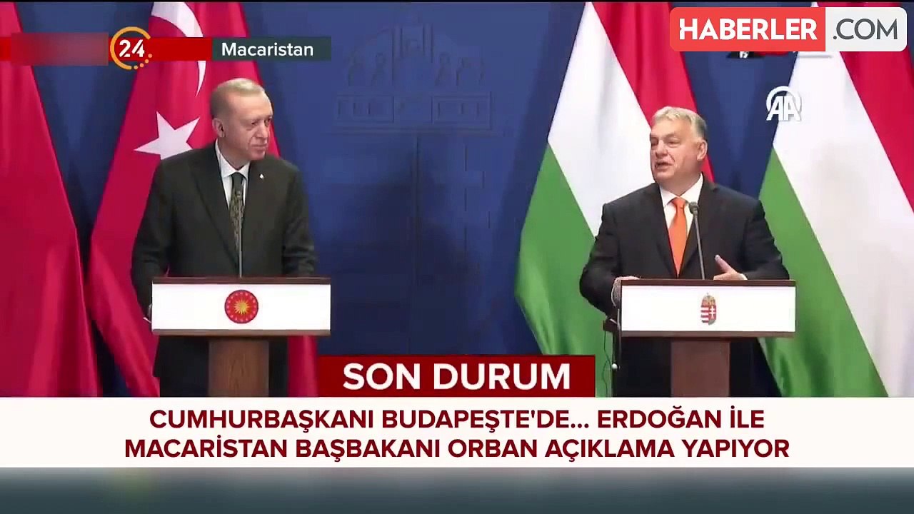 Macaristan Başbakanı Orban'dan Cumhurbaşkanı Erdoğan: Önümüzdeki yüzyıl sizin olacak