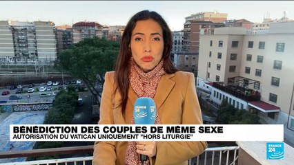 Le Vatican autorise la bénédiction hors-liturgie des couples de même sexe