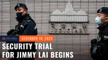Security tight as landmark Hong Kong security trial for Jimmy Lai opens
