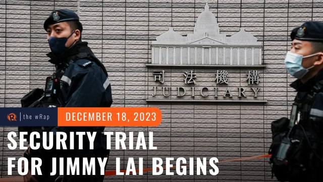 Security tight as landmark Hong Kong security trial for Jimmy Lai opens