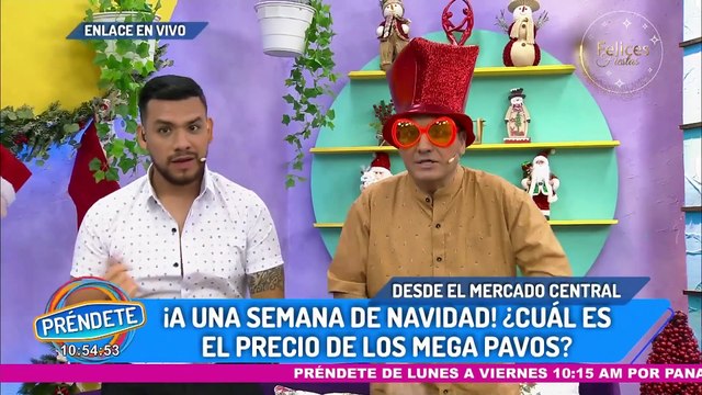 ¡A una semana de Navidad! ¿A cuánto están los mega pavos del Mercado Central de Lima?