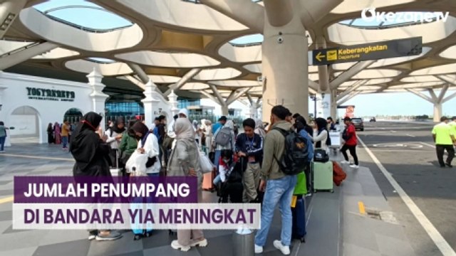 Libur Sekolah dan Nataru, Bandara YIA Mulai Dibanjiri Wisatawan