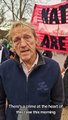 Game of Thrones actor Jerome Flynn supports Extinction Rebellion co-founder