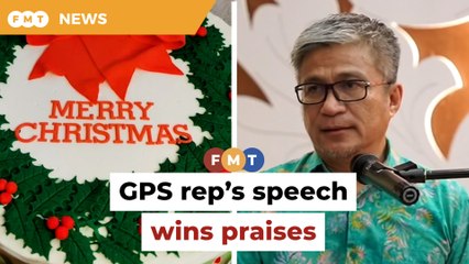 ‘In Sarawak we celebrate everything’, GPS rep’s speech wins praises