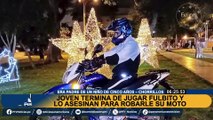 Asesinato en Chorrillos: sujetos matan a padre de familia para robar su moto