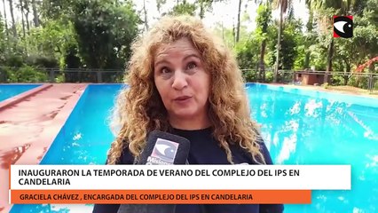 Inauguraron la temporada de verano del complejo del IPS en Candelaria