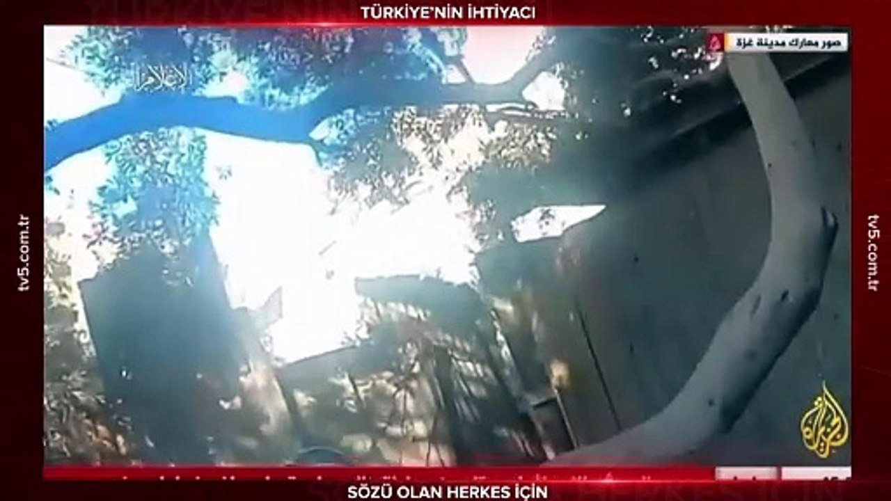 Kassam Tugayları, işgalci İsrail'in araçlarını ve askerlerini hedef aldığı yeni görüntüleri paylaştı