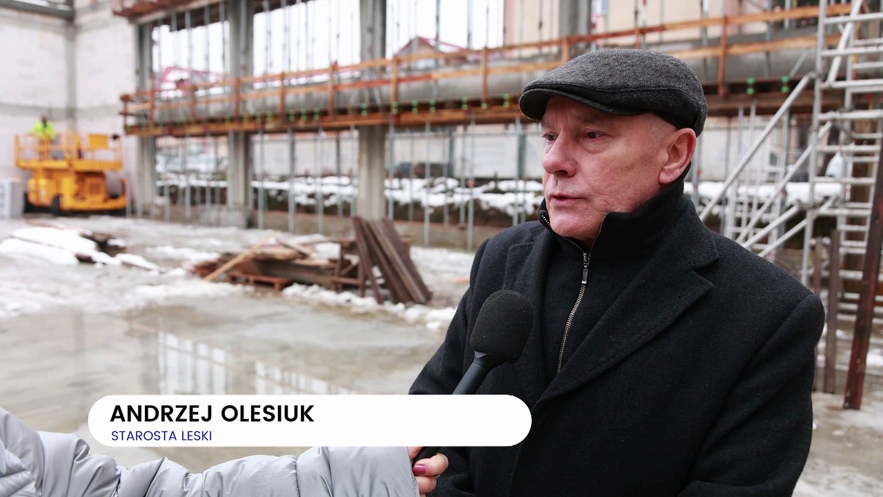 Powiat leski buduje salę widowiskowo-sportową. To wielomilionowa inwestycja!