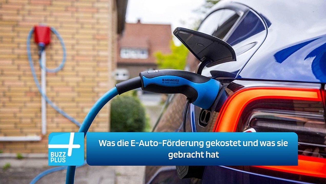 Was die E-Auto-Förderung gekostet und was sie gebracht hat