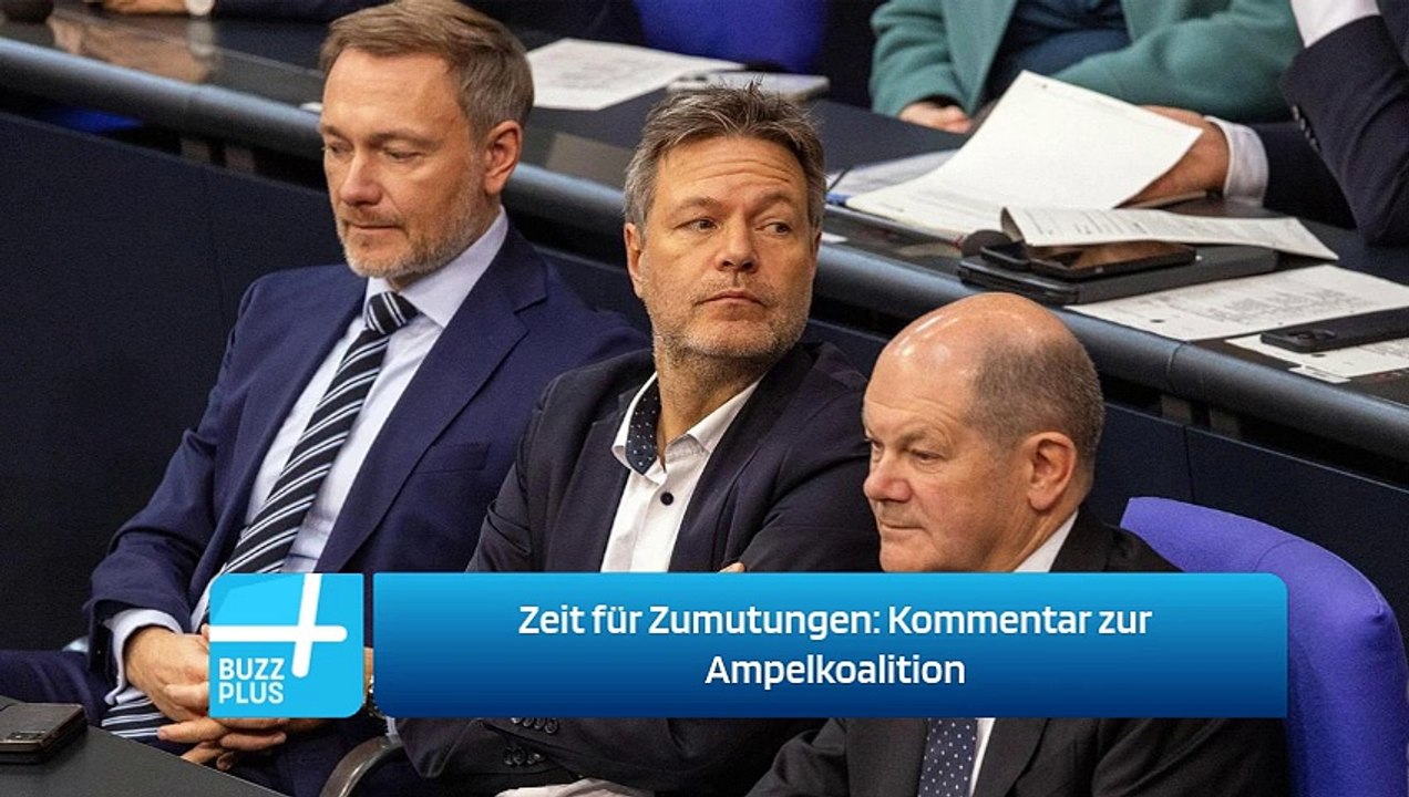 Zeit für Zumutungen: Kommentar zur Ampelkoalition