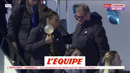 Les Bleues de retour en France - Hand - CM (F)