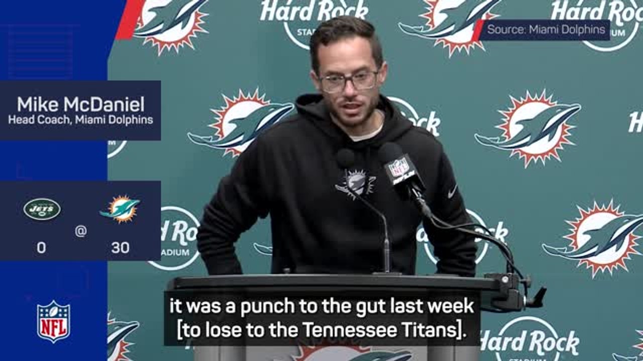 McDaniel 'extremely proud' of Dolphins' comebac...