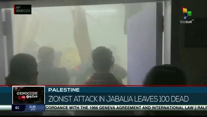 Palestine: Zionist attack in Jabalia leaves 100 dead