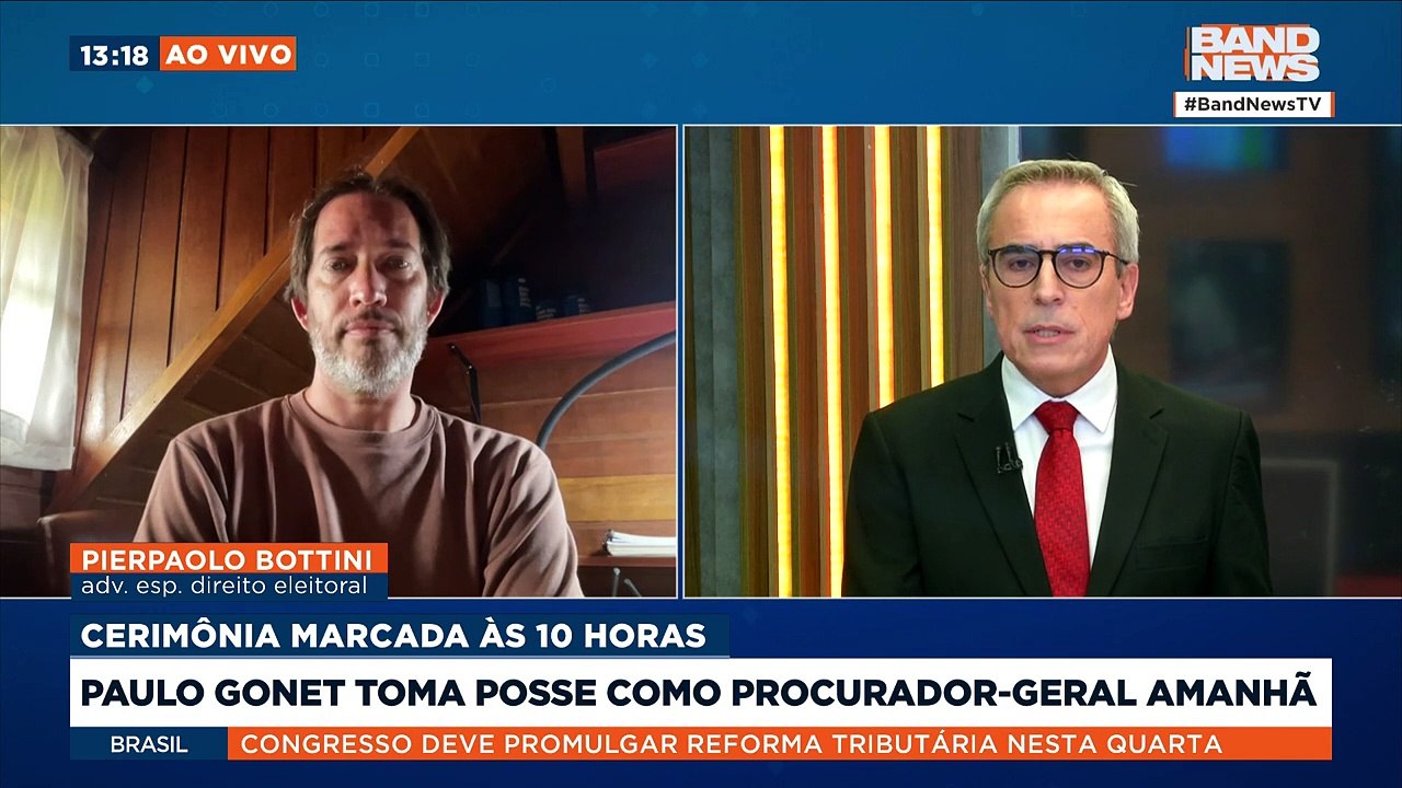 Aprovações de Paulo Gonet e Flávio Dino | BandNews TV