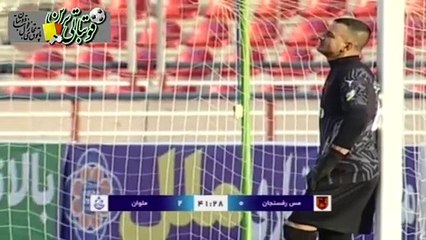 خلاصه بازی مس‌رفسنجان و ملوان