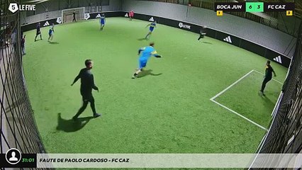 Faute de Paolo Cardoso - FC CAZ