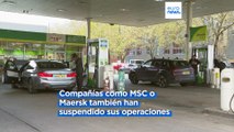 La petrolera BP suspende temporalmente el paso de sus buques por el mar Rojo