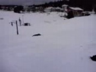 freestyle en ski (crash)