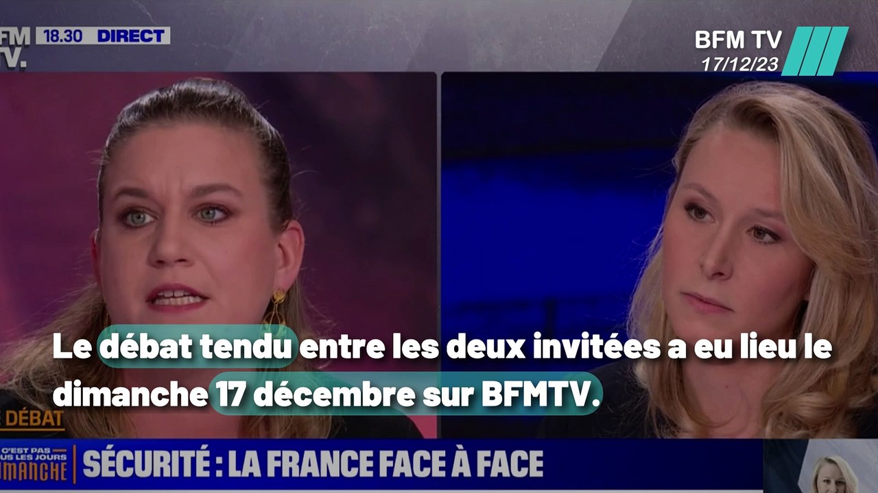 Débat explosif sur BFMTV : Marion Maréchal et Mathilde Panot s'affrontent