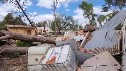 Los daños en La Quinta tras el histórico temporal en Bahía