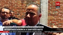 Denuncian a Santiago Nieto por lavado de dinero y empresas fantasmas