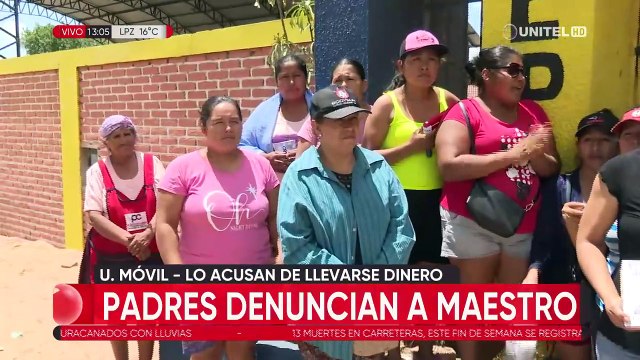 Padres denuncian que un profesor robó Bs 30 mil de una unidad educativa en Santa Cruz