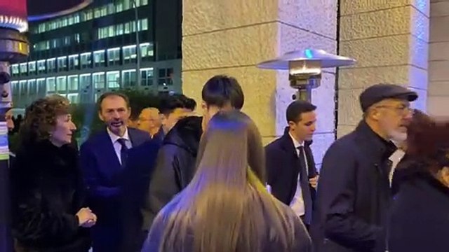 Kamada alla cena di Natale della Lazio