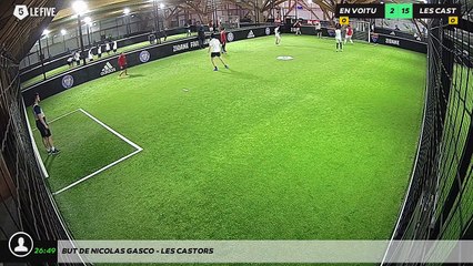 But de Nicolas GASCO - LES CASTORS