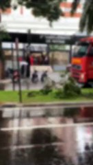 Adolescente fica em estado grave após incêndio em Maringá; vídeo