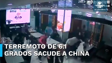 Un terremoto de magnitud 6.1 sacude el noreste de China