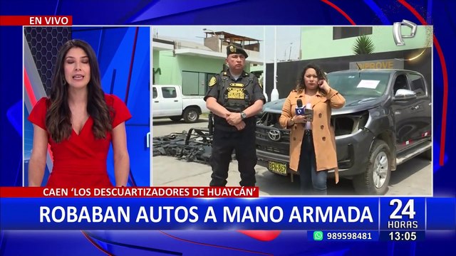 'Los Descuartizadores de Huaycán': robaban autos para desmantelar y vender autopartes ilegalmente