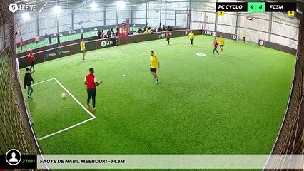 Faute de Nabil MEBROUKI - FC3M