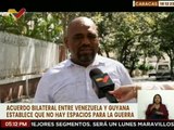 Caracas | Ciudadanos apoyan acuerdo bilateral entre Venezuela y Guyana