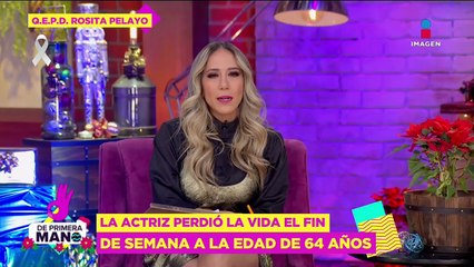La última entrevista de Rosita Pelayo para DPM: Descanse en paz