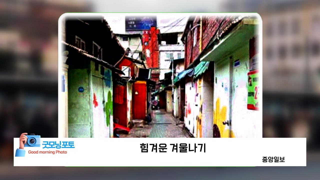 [굿모닝포토] 힘겨운 겨울나기  / YTN
