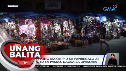 Mga gustong makatipid sa panregalo at pang-OOTD sa Pasko, dagsa sa Divisoria | UB
