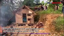 Jadi Sarang Prostitusi dan Kumpul Kebo, 2 Rumah Warga di Sukabumi Dibakar Warga
