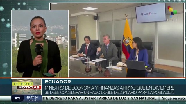 Autoridades ecuatorianas trabajan para solucionar las necesidades del pueblo