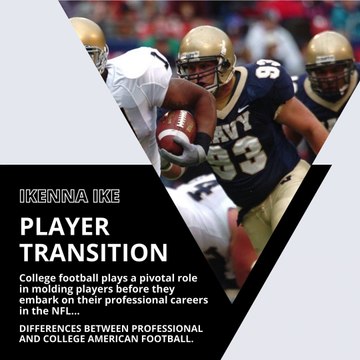 | IKENNA IKE | PROFESSIONAL AND COLLEGE AMERICAN FOOTBALL: DIFFERENCES (PART 1) (@IKENNAIKE)