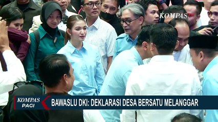 Video herunterladen: Keputusan Bawaslu DKI soal Dukungan APDESI ke Gibran: Deklarasi Desa Bersatu Melanggar