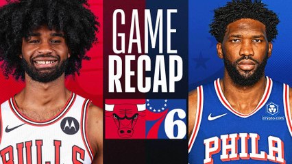 Bulls Edge 76ers 108-104 Despite Embiid's 40-Point Performance