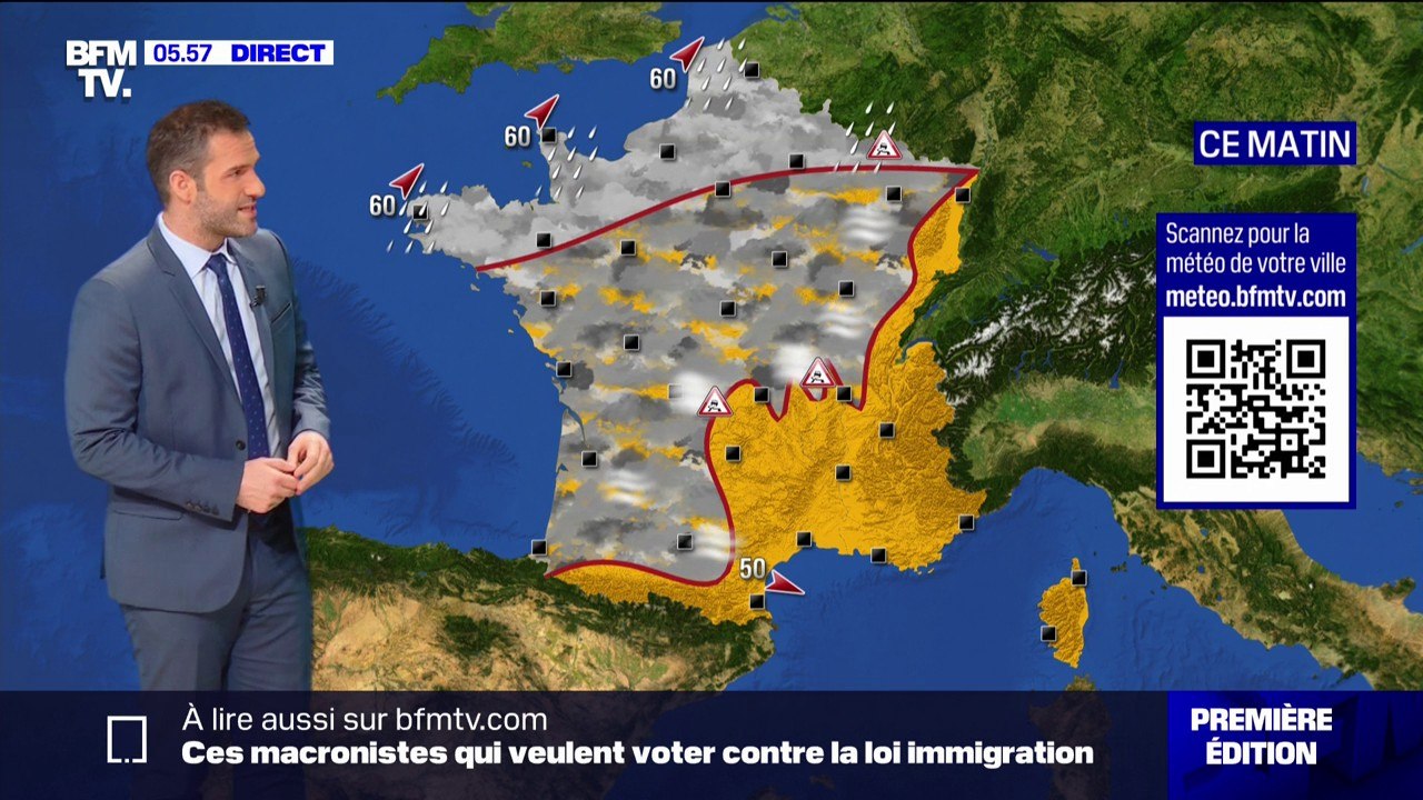 Le ciel sera ensoleillé dans le sud-est ce mard...