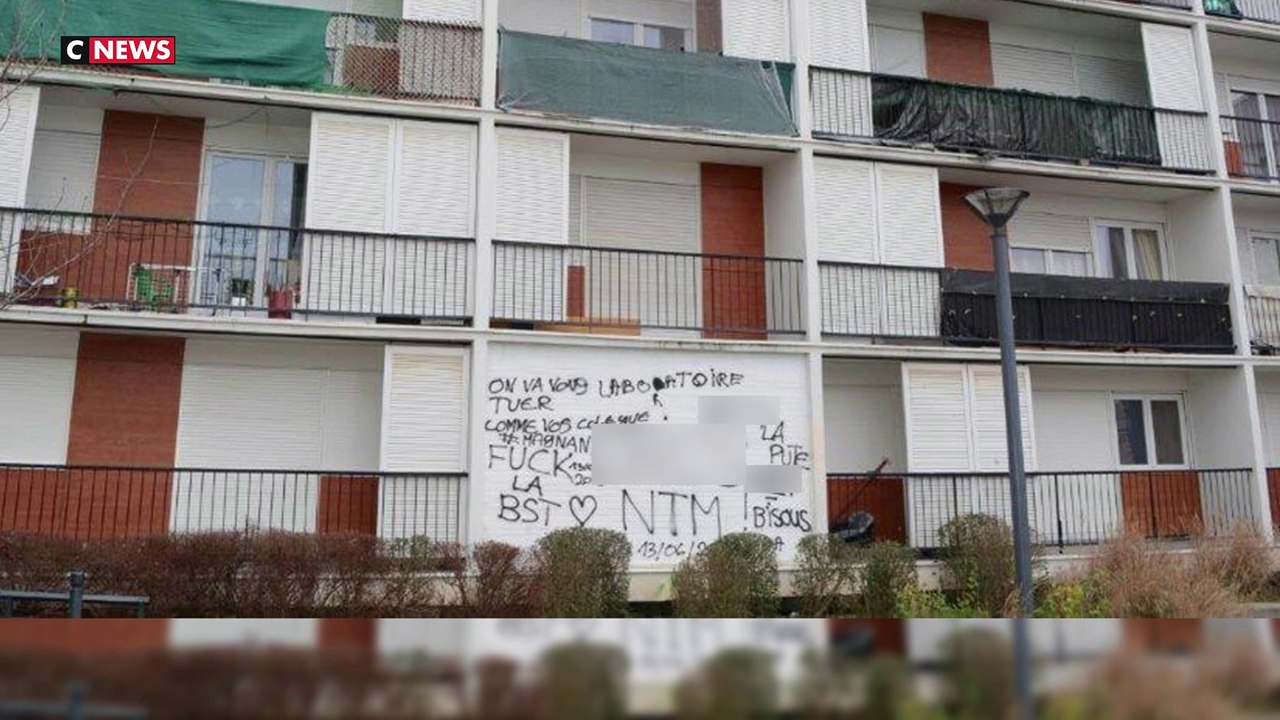 Des tags anti-police découverts à Mantes-la-Jolie