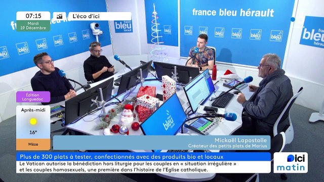 Mickaël Lapostolle, créateur des Petits Plats de Marius